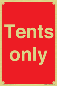 Tents only